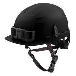 Milwaukee Tools Milwaukee Black Front Brim Unvented Type 2 Class E Safety Helmet W/ BOLT 48-73-1331