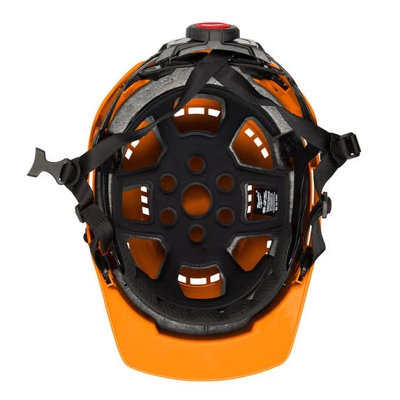 Milwaukee Tools Milwaukee Orange Front Brim Vented Type 2 Class C Safety Helmet W/ BOLT 48-73-1332 - Image 3