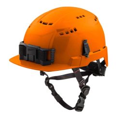 Milwaukee Tools Milwaukee Orange Front Brim Vented Type 2 Class C Safety Helmet W/ BOLT 48-73-1332