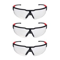 Milwaukee Tools Milwaukee Clear Anti-Scratch Safety Glasses (3 Pack) 48-73-2052