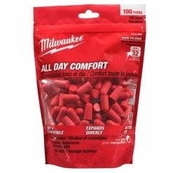 Milwaukee Tools Milwaukee Ear Plugs (100 Pair) 48-73-3005