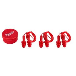 Milwaukee Tools Milwaukee Reusable Corded Ear Plugs (3 Pack) 48-73-3151