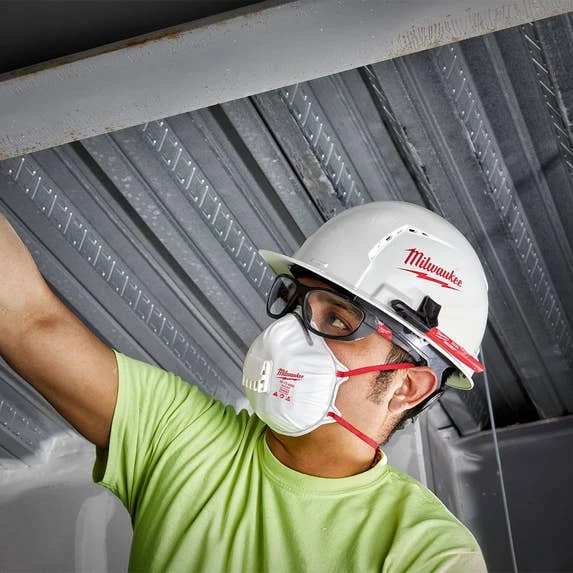 Milwaukee Tools Milwaukee N95 Disposable Valved Respirator W/ Gasket 48-73-4001 - Image 3