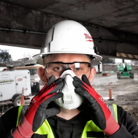 Milwaukee Tools Milwaukee N95 Disposable Valved Respirator (10 Pack) 48-73-4014 - Image 3