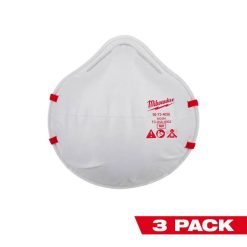 Milwaukee Tools Milwaukee N95 NIOSH Respirator (3 Pack) 48-73-4032