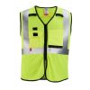 Milwaukee Tools Milwaukee AR/FR Cat. 1 Class 2 High Visibility Yellow Mesh Safety Vest 48-73-520