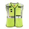 Milwaukee Tools Milwaukee AR/FR Cat. 1 Class 2 Breakaway High Visibility Yellow Mesh Safety Vest - ANSI/CSA 48-73-521 2 Milwaukee Tools Milwaukee AR/FR Cat. 1 Class 2 Breakaway High Visibility Yellow Mesh Safety Vest - ANSI/CSA 48-73-521 -Klein Tools Shop 48 73 521