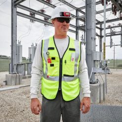 Milwaukee Tools Milwaukee AR/FR Cat. 1 Class 2 Breakaway High Visibility Yellow Mesh Safety Vest - ANSI/CSA 48-73-521 5 Milwaukee Tools Milwaukee AR/FR Cat. 1 Class 2 Breakaway High Visibility Yellow Mesh Safety Vest - ANSI/CSA 48-73-521 -Klein Tools Shop 48 73 521 4