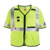 Milwaukee Tools Milwaukee AR/FR Cat. 1 Class 3 High Visibility Yellow Mesh Safety Vest 48-73-522 2 Milwaukee Tools Milwaukee AR/FR Cat. 1 Class 3 High Visibility Yellow Mesh Safety Vest 48-73-522 -Klein Tools Shop 48 73 522