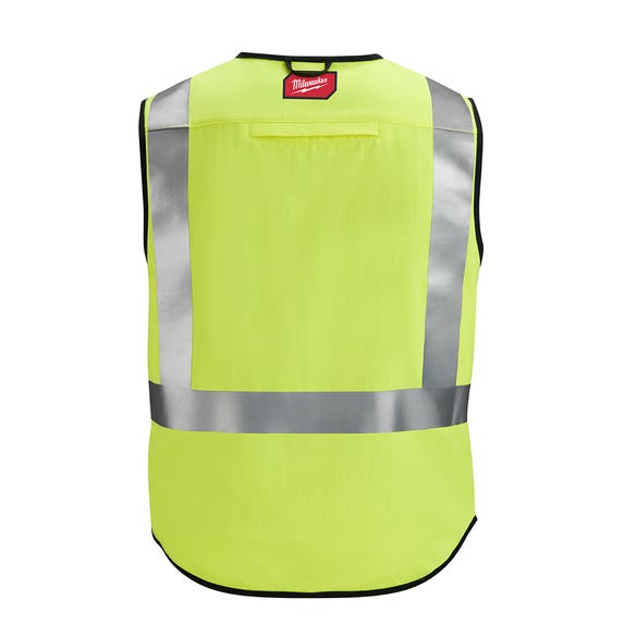 Milwaukee AR/FR Cat. 1 Class 2 High Visibility Yellow Safety Vest 48-73-530 Milwaukee Tools Milwaukee AR/FR Cat. 1 Class 2 High Visibility Yellow Safety Vest 48-73-530 -Klein Tools Shop 48 73 530 2