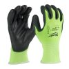 Milwaukee Tools Milwaukee High Visibility Cut Level 1 Polyurethane Dipped Gloves - Medium 48-73-8911 -Klein Tools Shop 48 73 8911 rmkgmyp5sb4cyjw5