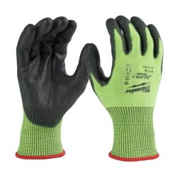 Milwaukee Tools Milwaukee High Visibility Cut Level 5 Polyurethane Dipped Gloves - Small 48-73-8950