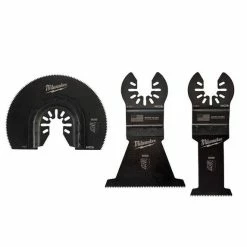 Milwaukee Tools Milwaukee Open-Lok 3 Piece Wood Cutting Multi-Tool Blade Variety Pack 49-10-9004