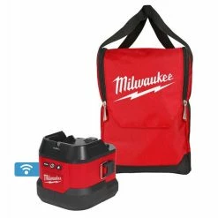 Milwaukee Tools Milwaukee M18 Utility Remote Control Search Light Portable Base W/ Carry Bag 49-16-2123B