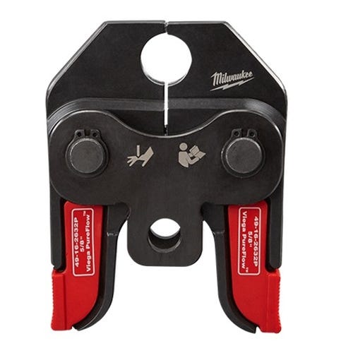 Milwaukee M18 5/8" Viega PureFlow Jaw for M18 Short Throw Press Tool 49-16-2632P Milwaukee Tools Milwaukee M18 5/8" Viega PureFlow Jaw For M18 Short Throw Press Tool 49-16-2632P -Klein Tools Shop 49 16