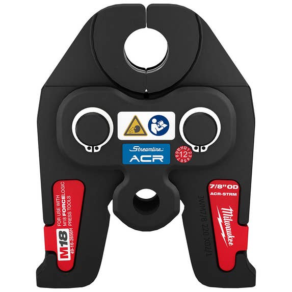 Milwaukee 7/8" Streamline ACR Press Jaw For M18 Force Logic Press Tools 49-16-2656M Milwaukee Tools Milwaukee 7/8" Streamline ACR Press Jaw For M18 Force Logic Press Tools 49-16-2656M -Klein Tools Shop 49 16 2656m lechud8uu58tjv4w