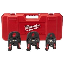 Milwaukee Tools Milwaukee M18 Viega MegaPress Fittings Black Iron Press 1/2 - 1" Kit 49-16-2696