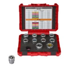 Milwaukee Tools Milwaukee 1/0 AWG - 750 MCM Aluminum THHN / XHHW Bushing Kit 49-16-BKITA