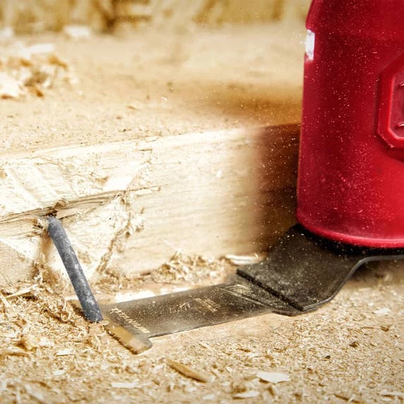 Milwaukee Tools Milwaukee 1-3/8" Open-Lok Titanium Enhanced Bi-Metal Universal Fit Multi-Material Blades (3 Pack) 49-25-1233 - Image 5