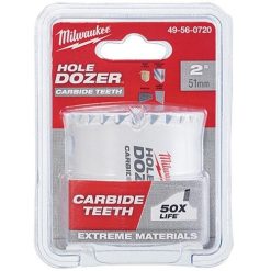 Milwaukee Tools Milwaukee 2" Carbide Teeth Hole Dozer Hole Saw 49-56-0720