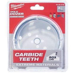 Milwaukee Tools Milwaukee 4-1/2" Carbide Teeth Hole Dozer Hole Saw 49-56-0746