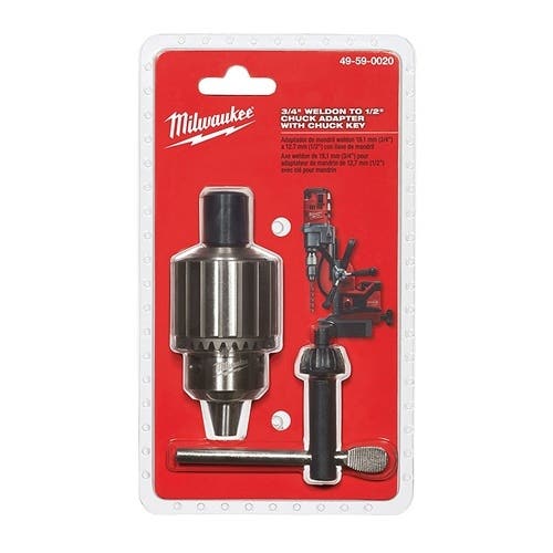 Milwaukee Mag Drill 1/2" Chuck Fits 3/4" Weldon Shank 49-59-0020 Milwaukee Tools Milwaukee Mag Drill 1/2" Chuck Fits 3/4" Weldon Shank 49-59-0020 -Klein Tools Shop 49 59 0020 e3cpugvhsofuzmam