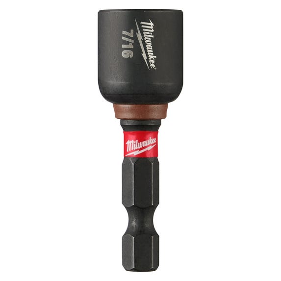 Milwaukee SHOCKWAVE Impact Duty™ 7/16” x 1-7/8" Magnetic Nut Driver 10PK 49-66-0506 Milwaukee Tools Milwaukee SHOCKWAVE Impact Duty™ 7/16” X 1-7/8" Magnetic Nut Driver 10PK 49-66-0506 -Klein Tools Shop 49 66 0506 1