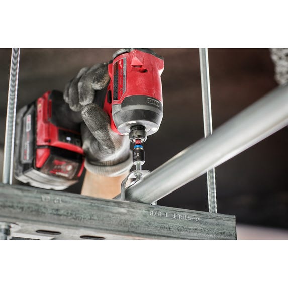 Milwaukee SHOCKWAVE Impact Duty™ 7/16” x 1-7/8" Magnetic Nut Driver 10PK 49-66-0506 Milwaukee Tools Milwaukee SHOCKWAVE Impact Duty™ 7/16” X 1-7/8" Magnetic Nut Driver 10PK 49-66-0506 -Klein Tools Shop 49 66 0506 7