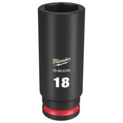 Milwaukee Tools Milwaukee Shockwave Impact Duty 3/8" Drive 18mm Deep 6 Point Socket 49-66-6160