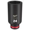 Milwaukee Tools Milwaukee Shockwave Impact Duty 3/8" Drive 24mm Deep 6 Point Socket 49-66-6165 2 Milwaukee Tools Milwaukee Shockwave Impact Duty 3/8" Drive 24mm Deep 6 Point Socket 49-66-6165 -Klein Tools Shop 49 66 6165 vldwpydlt4ajv5ws