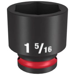 Milwaukee Tools Milwaukee Shockwave Impact Duty 1/2" Drive 1-5/16" Standard 6 Point Socket 49-66-6215