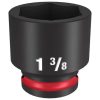 Milwaukee Tools Milwaukee Shockwave Impact Duty 1/2" Drive 1-3/8" Standard 6 Point Socket 49-66-6216