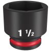 Milwaukee Tools Milwaukee Shockwave Impact Duty 1/2" Drive 1-1/2" Standard 6 Point Socket 49-66-6218 -Klein Tools Shop 49 66 6218 saqlgzgf5lp07pev