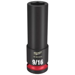 Milwaukee Tools Milwaukee Shockwave Impact Duty 1/2" Drive 9/16" Deep 6 Point Socket 49-66-6223