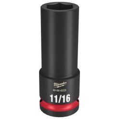 Milwaukee Tools Milwaukee Shockwave Impact Duty 1/2" Drive 11/16" Deep 6 Point Socket 49-66-6225