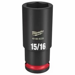 Milwaukee Tools Milwaukee Shockwave Impact Duty 1/2" Drive 15/16" Deep 6 Point Socket 49-66-6229
