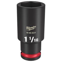 Milwaukee Tools Milwaukee Shockwave Impact Duty 1/2" Drive 1-1/16" Deep 6 Point Socket 49-66-6231