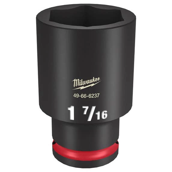 Milwaukee Tools Milwaukee Shockwave Impact Duty 1/2" Drive 1-7/16" Deep 6 Point Socket 49-66-6237