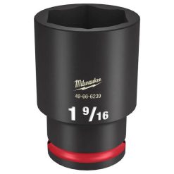 Milwaukee Tools Milwaukee Shockwave Impact Duty 1/2" Drive 1-9/16" Deep 6 Point Socket 49-66-6239