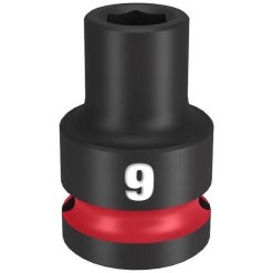 Milwaukee Tools Milwaukee Shockwave Impact Duty 1/2" Drive 9mm Standard 6 Point Socket 49-66-6241