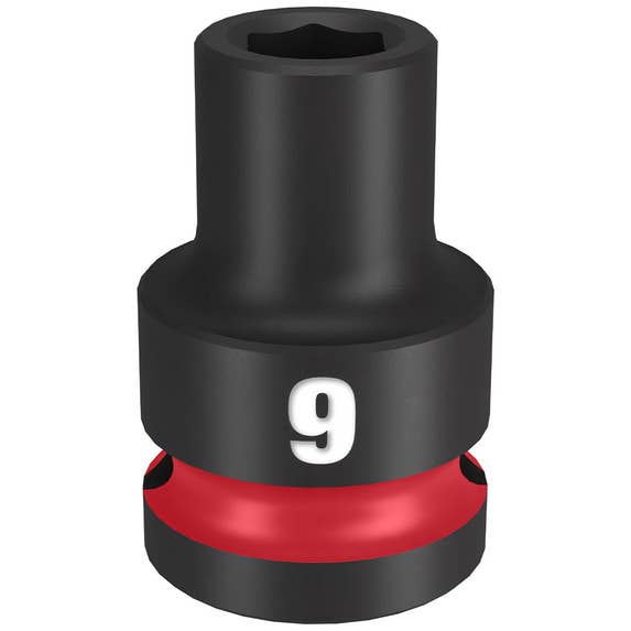 Milwaukee Shockwave Impact Duty 1/2" Drive 9mm Standard 6 Point Socket 49-66-6241 Milwaukee Tools Milwaukee Shockwave Impact Duty 1/2" Drive 9mm Standard 6 Point Socket 49-66-6241 -Klein Tools Shop 49 66