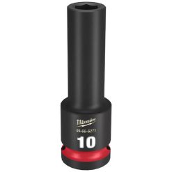 Milwaukee Tools Milwaukee Shockwave Impact Duty 1/2" Drive 10mm Deep 6 Point Socket 49-66-6271