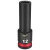 Milwaukee Tools Milwaukee Shockwave Impact Duty 1/2" Drive 12mm Deep 6 Point Socket 49-66-6273 -Klein Tools Shop 49 66 6273 ckgxqivjudljvxcl