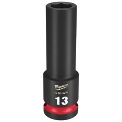 Milwaukee Tools Milwaukee Shockwave Impact Duty 1/2" Drive 13mm Deep 6 Point Socket 49-66-6274