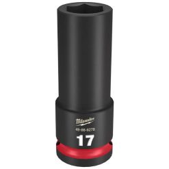 Milwaukee Tools Milwaukee Shockwave Impact Duty 1/2" Drive 17mm Deep 6 Point Socket 49-66-6278