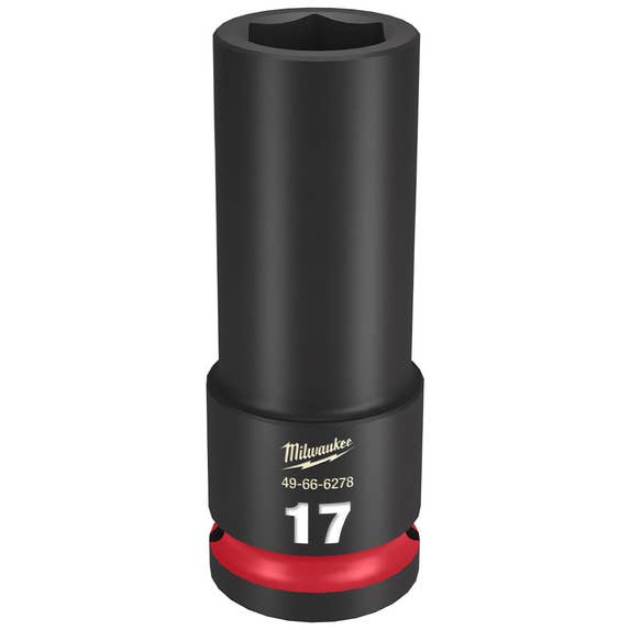 Milwaukee Shockwave Impact Duty 1/2" Drive 17mm Deep 6 Point Socket 49-66-6278 Milwaukee Tools Milwaukee Shockwave Impact Duty 1/2" Drive 17mm Deep 6 Point Socket 49-66-6278 -Klein Tools Shop 49 66 6278 qgoomeusaqn0l5tj
