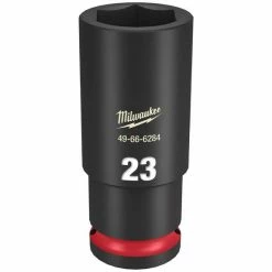 Milwaukee Tools Milwaukee Shockwave Impact Duty 1/2" Drive 23mm Deep 6 Point Socket 49-66-6284