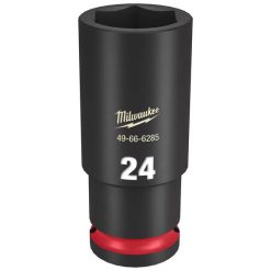 Milwaukee Tools Milwaukee Shockwave Impact Duty 1/2" Drive 24mm Deep 6 Point Socket 49-66-6285