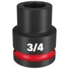 Milwaukee Tools Milwaukee Shockwave Impact Duty 3/4" Drive 3/4" Standard 6 Point Socket 49-66-6303 -Klein Tools Shop 49 66 6303 gfcjzl57cvvrmtg7