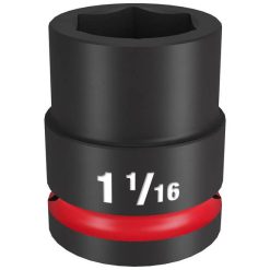 Milwaukee Tools Milwaukee Shockwave Impact Duty 3/4" Drive 1-1/16" Standard 6 Point Socket 49-66-6308